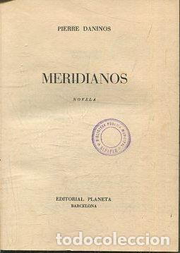 Libros: MERIDIANOS. - DANINOS Pierre. - Foto 1