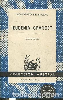 Libros: EUGENIA GRANDET. - HONORATO DE BALZAC - Foto 1
