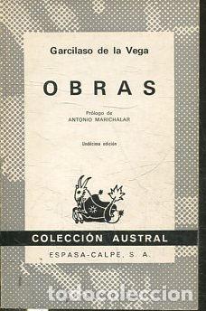 Libros: OBRAS. - GARCILASO DE LA VEGA - Foto 1