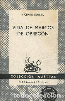 Libros: VIDA DE MARCOS DE OBREGON. - ESPINEL Vicente. - Foto 1