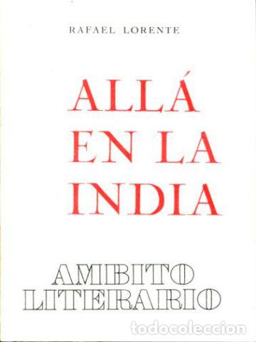 Libros: ALLA EN LA INDIA. - LORENTE Rafael. - Foto 1