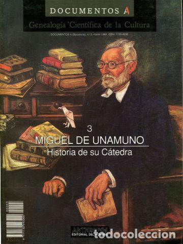 Libros: MIGUEL DE UNAMUNO, HISTORIA DE SU CATEDRA. - - Foto 1