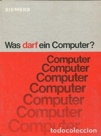 Libros: WAS DARF EIN COMPUTER? - HAHNE/KASSEL - Foto 1