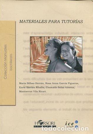 Libros: MATERIALES PARA TUTORIAS. - VV.AA. - Foto 1
