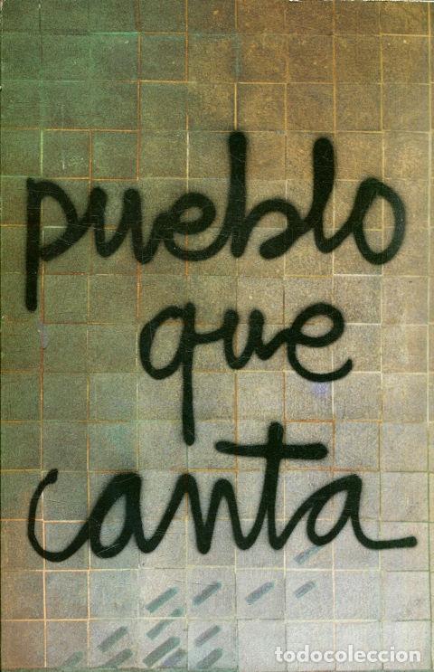 Libros: PUEBLO QUE CANTA. - - Foto 1
