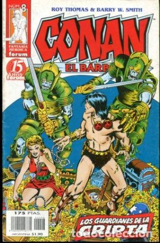 Libros: CONAN EL BARBARO. N&ordm; 8: LOS GUARDIANES DE LA CRIPTA. - THOMAS/SMITH Roy/Barry W. - Foto 1