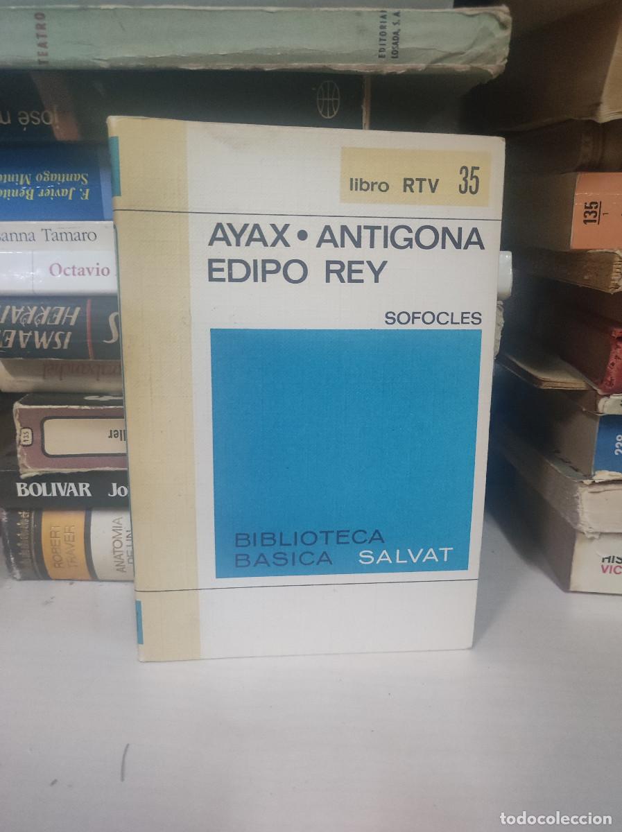 Libros: AYAX ANTIGONA EDIPO REY SOFOCLES - Foto 1