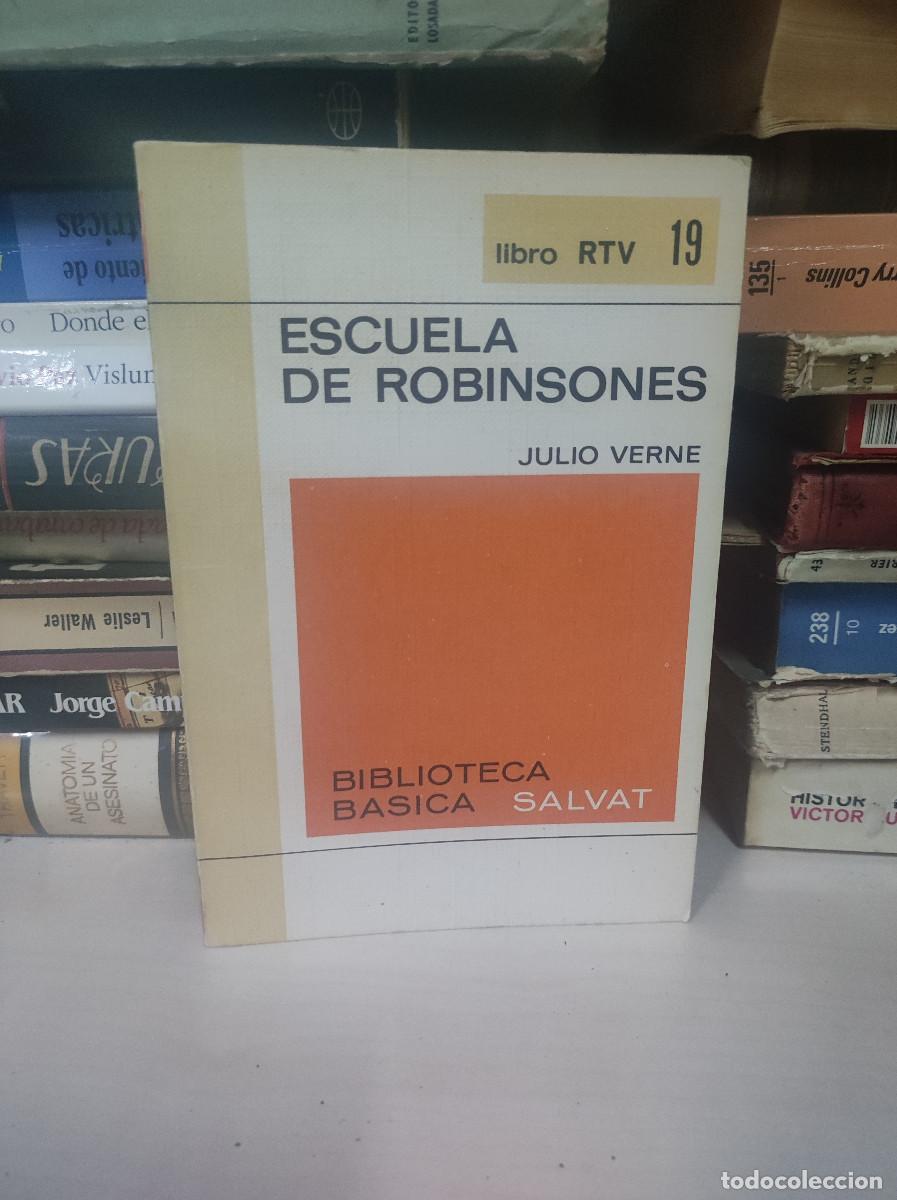 Libros: ESCUELA DE ROBINSONES JULIO VERNE - Foto 1