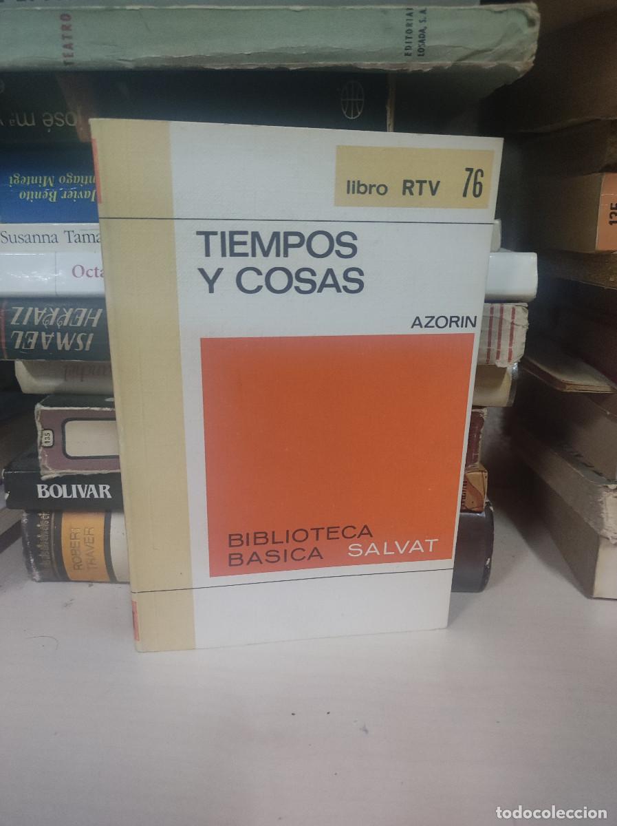 Libros: TIEMPOS Y COSAS AZORIN - Foto 1