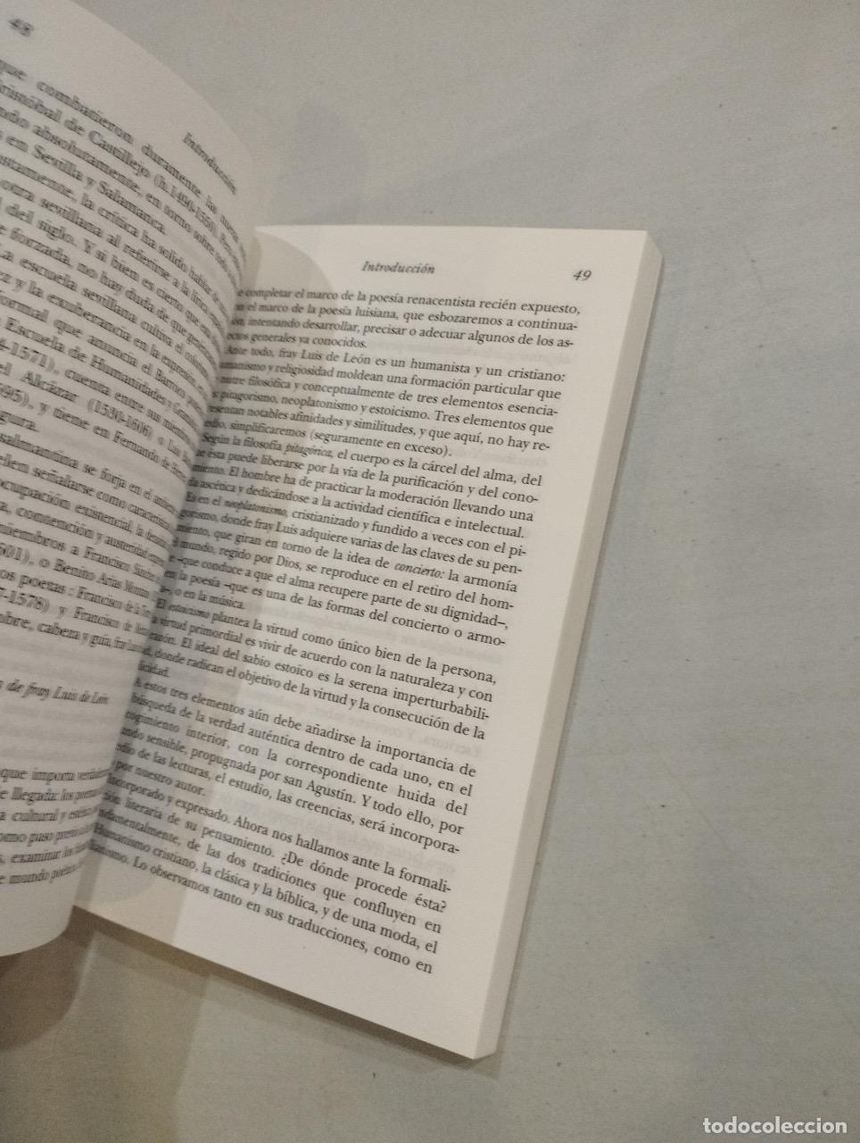 Libros: Fray Luis de Le&oacute;n - Poes&iacute;a original - Foto 2
