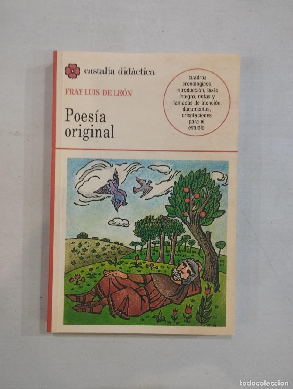 Libros: Fray Luis de Le&oacute;n - Poes&iacute;a original - Foto 1