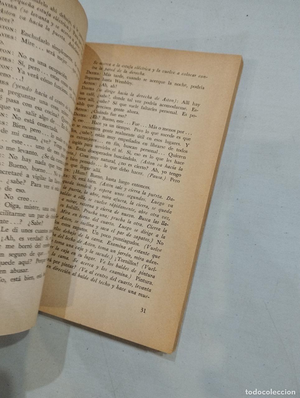 Libros: Harold Pinter - El cuidador / El amante / El montaplatos - Foto 2