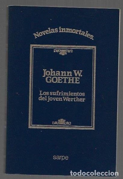 Libros: SUFRIMIENTOS DEL JOVEN WERTHER - LOS - GOETHE, JOHANN W. - Foto 1