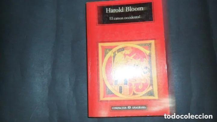 Libros: El canon occidental, Harold Bloom, ed. Anagrama - H. Bloom - Foto 3