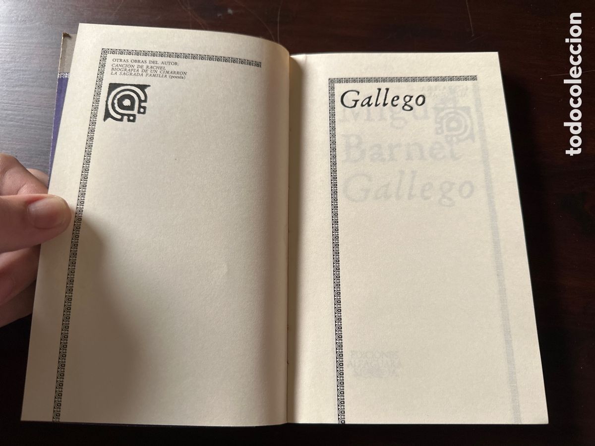 Libros: MIGUEL BARNET - GALLEGO - Foto 3