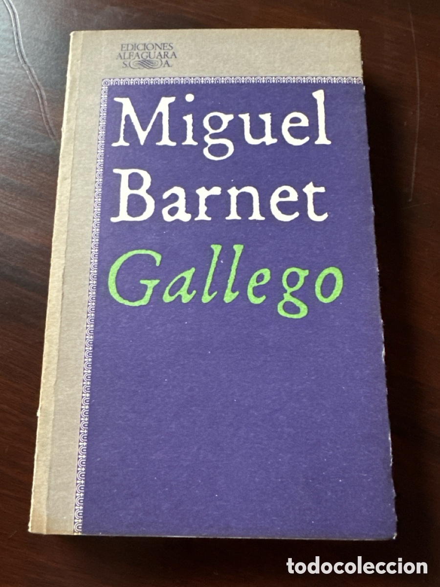 Libros: MIGUEL BARNET - GALLEGO - Foto 1