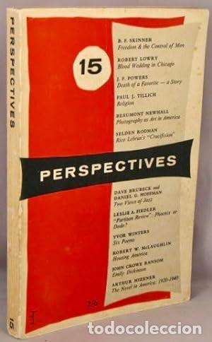 Libros: Perspectives, 15, Number Fifteen; Spring 1956. - Foto 1