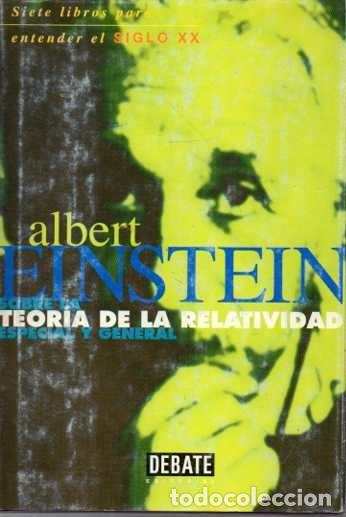 Libros: SOBRE LA TEOR&Iacute;A DE LA RELATIVIDAD ESPECIAL Y GENERAL. - EINSTEIN, Albert. - Foto 1