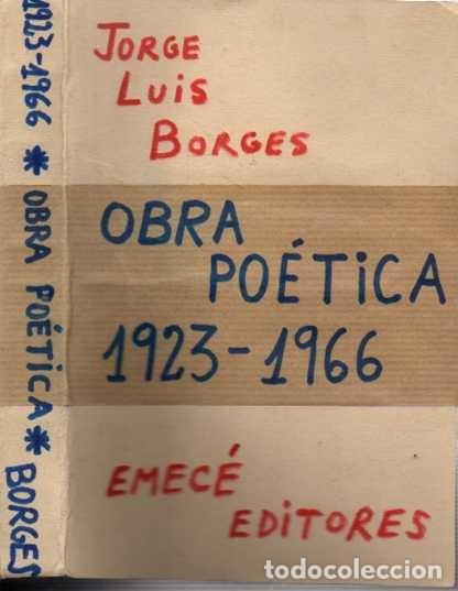 Libros: OBRA PO&Eacute;TICA, 1923-1966. - BORGES, Jorge Luis. - Foto 2