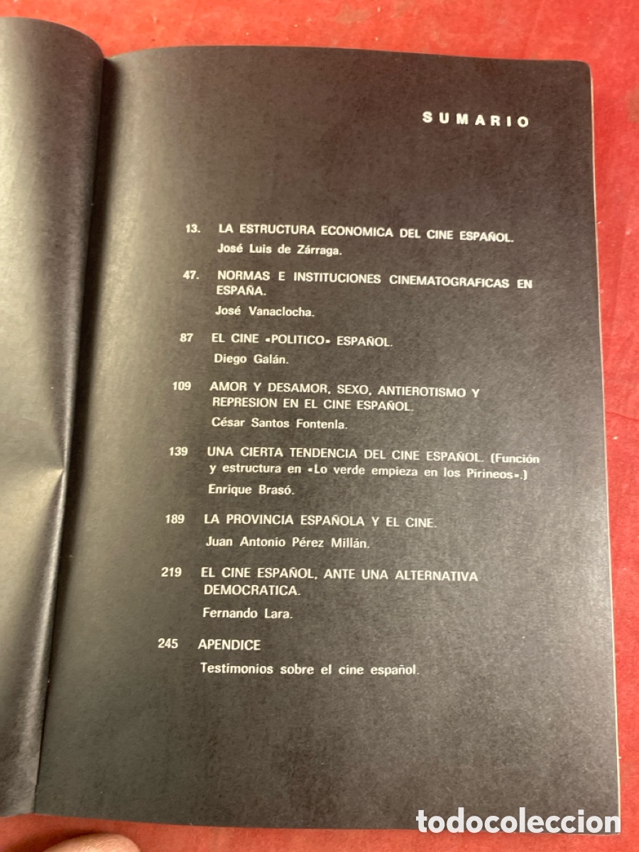 Libros: 7 TRABAJOS DE BASE SOBRE EL CINE ESPA&Ntilde;OL - Foto 2