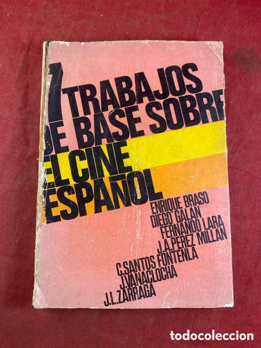 Libros: 7 TRABAJOS DE BASE SOBRE EL CINE ESPA&Ntilde;OL - Foto 1
