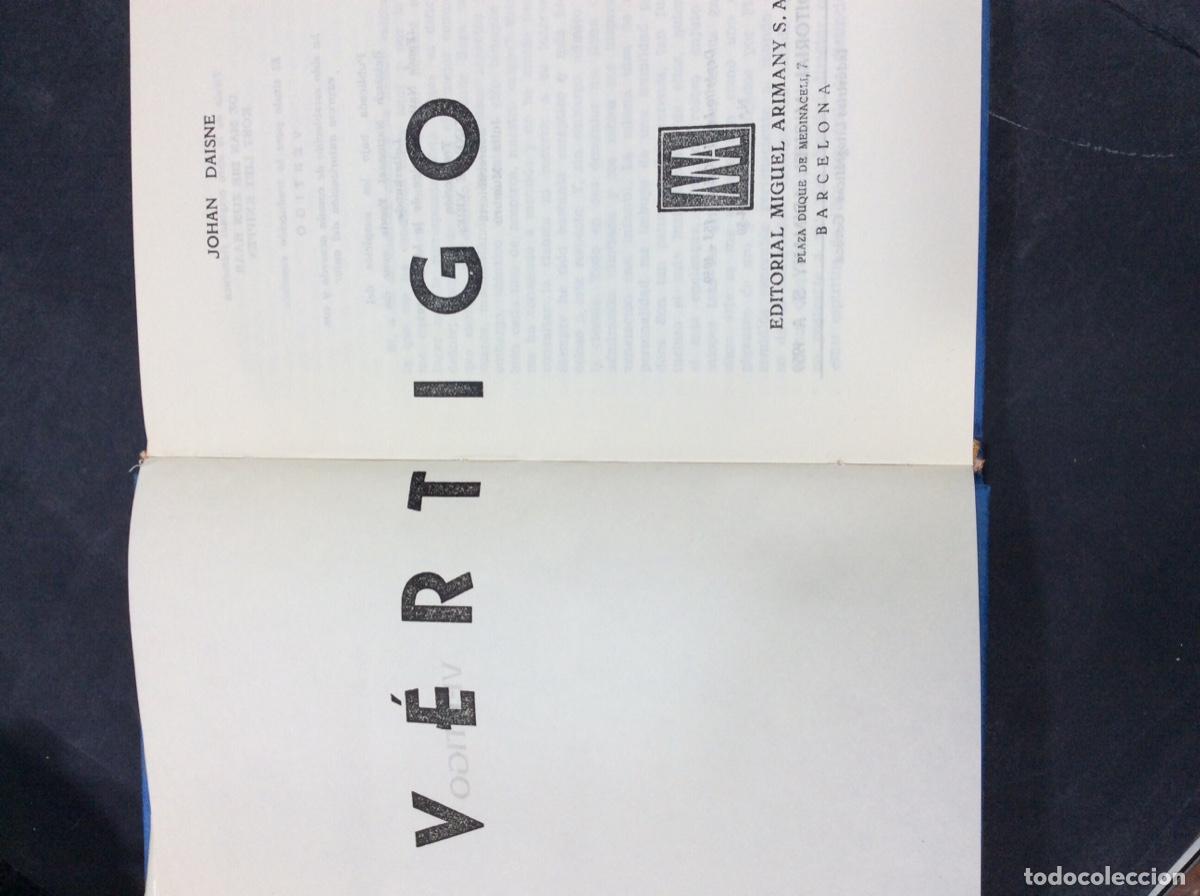 Libros: VERTIGO / Johan Daisne - Foto 3