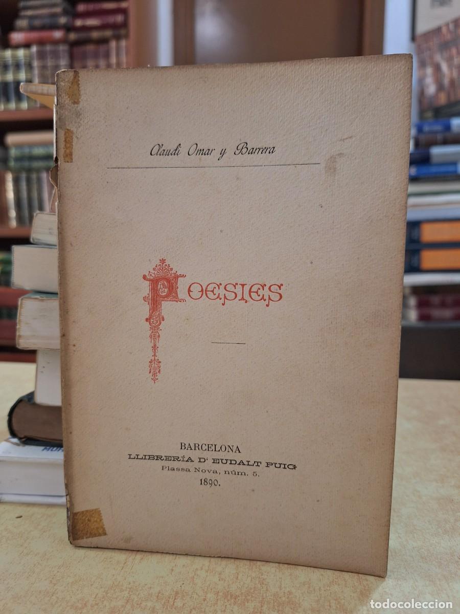 Libros: POESIES. - OMAR Y BARRERA, CLAUDI. - Foto 1
