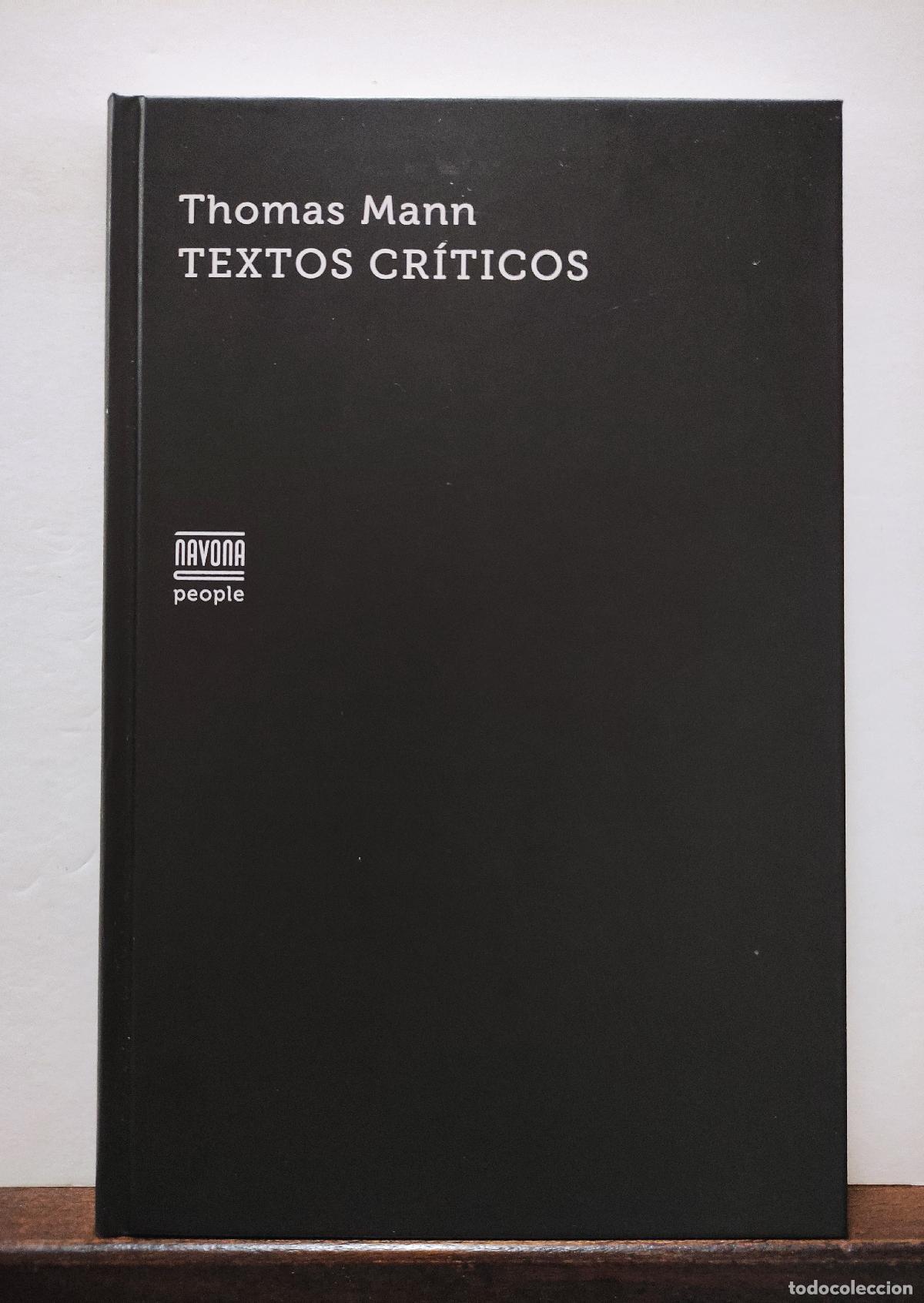 Libros: TEXTOS CRITICOS - THOMAS MANN - Foto 1