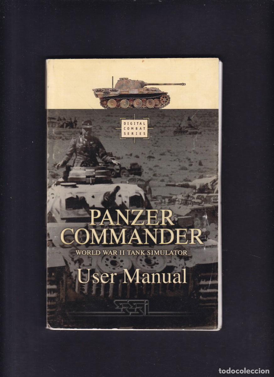 Libros: PANZER COMMANDER - WORLD WAR II TANK SIMULATOR - MINDSCAPE, INC 1998 / CASTELLANO - Foto 1