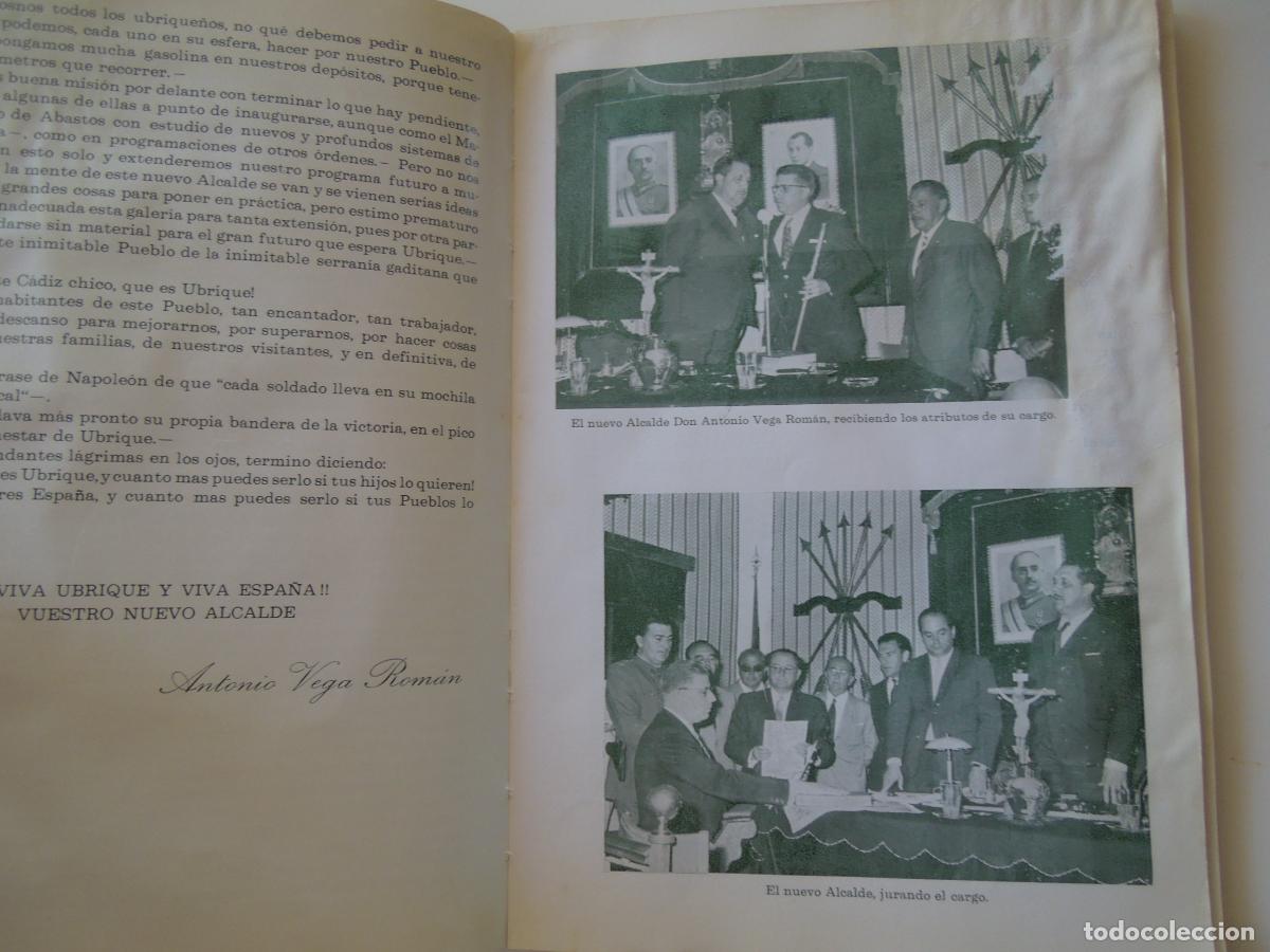 Libros: UBRIQUE 1970 - PROGRAMA DE FERIA Y FIESTAS. - Foto 3