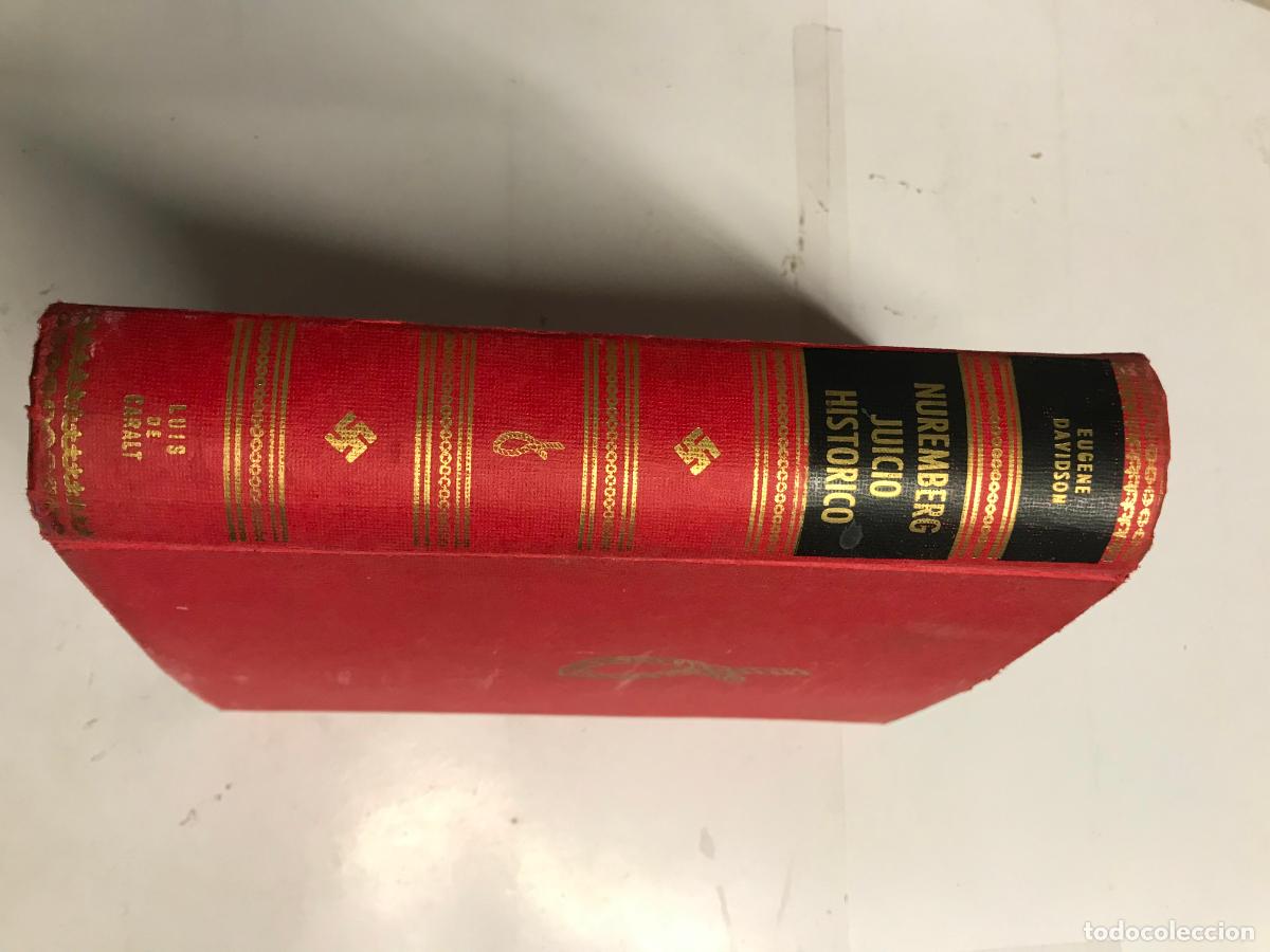 Libros: NUREMBERG, JUICIO HIST&Oacute;RICO. - EUGENE DAVIDSON. - Foto 2