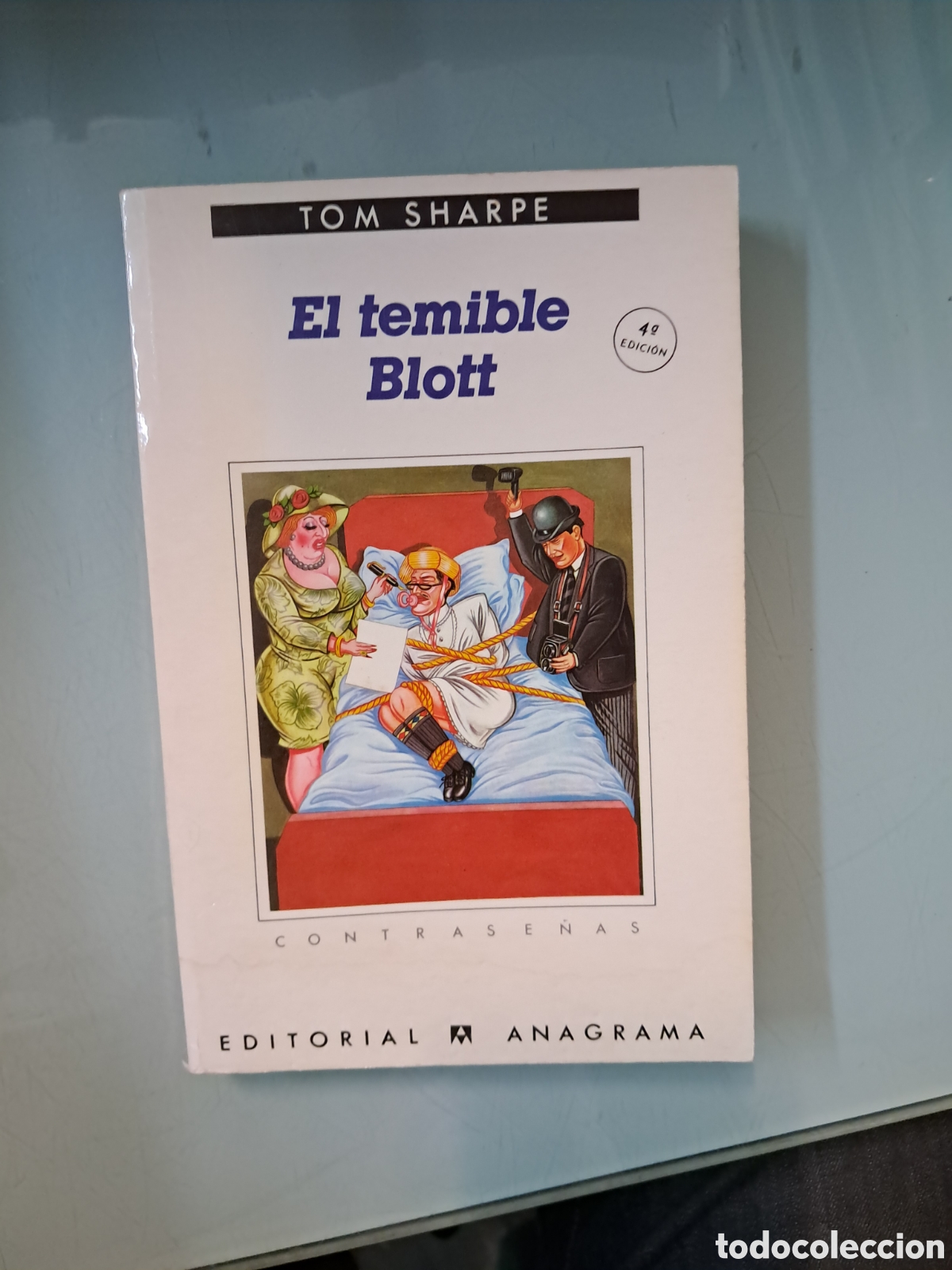Libros: Tom Sharpe, El temible Blott, Anagrama - Foto 1
