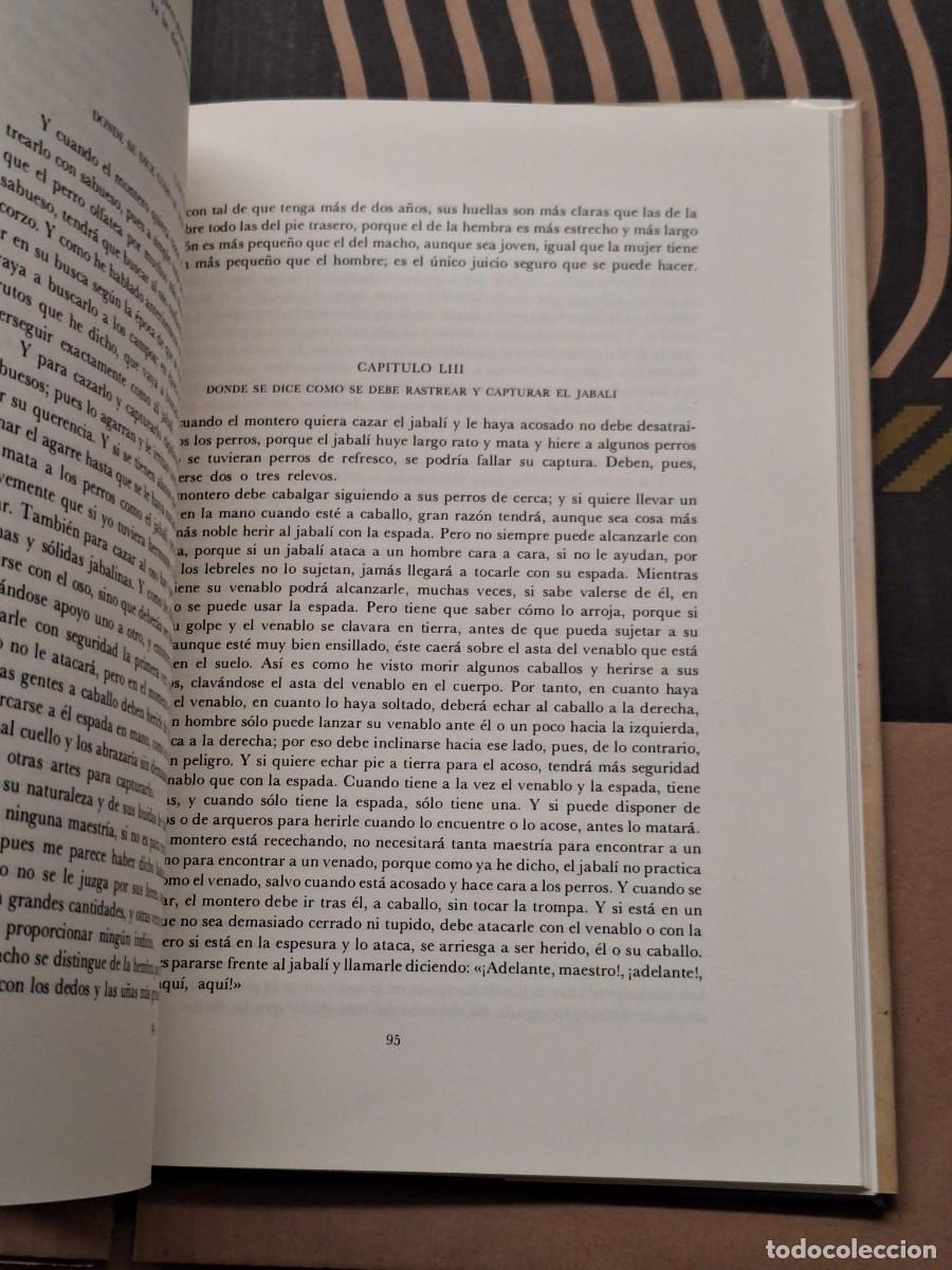 Libros: CAZA.EL LIBRO DE LA CAZA GASTON PHOEBUS - Foto 4