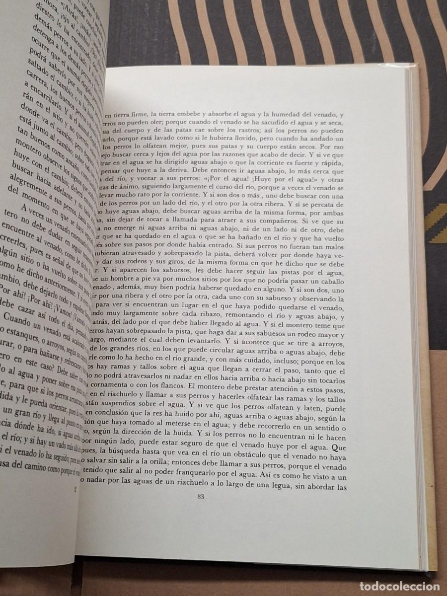 Libros: CAZA.EL LIBRO DE LA CAZA GASTON PHOEBUS - Foto 6
