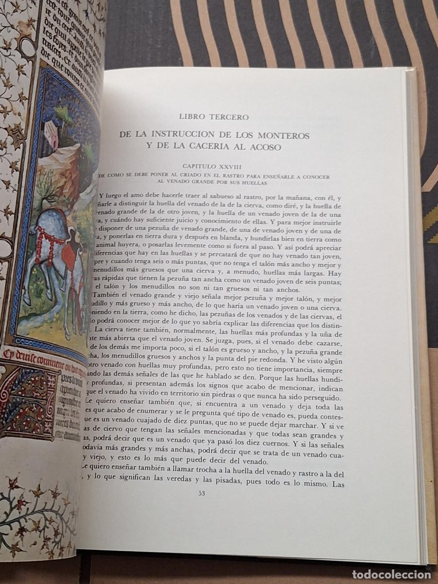 Libros: CAZA.EL LIBRO DE LA CAZA GASTON PHOEBUS - Foto 7