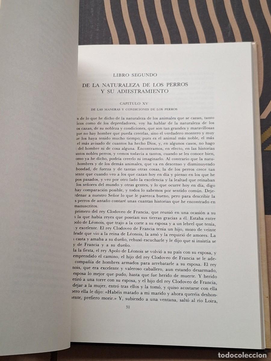 Libros: CAZA.EL LIBRO DE LA CAZA GASTON PHOEBUS - Foto 13