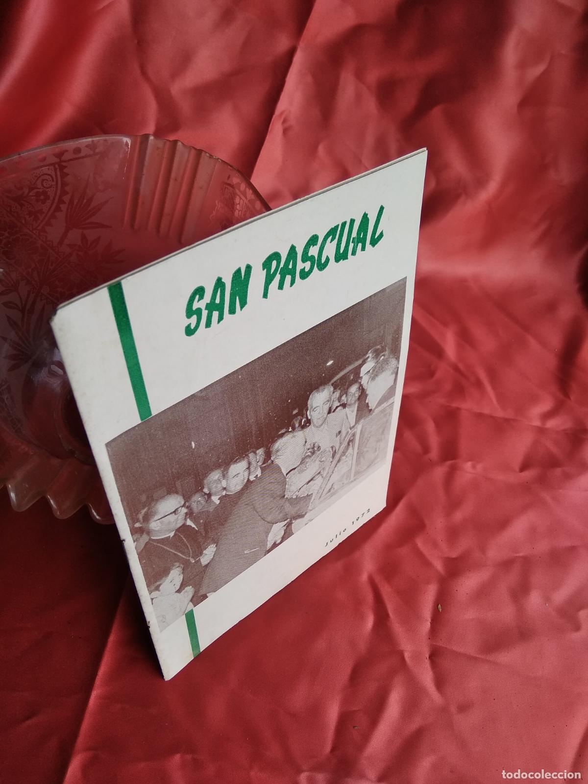Libros: San Pascual. Julio 1972. LL.166 - Foto 1