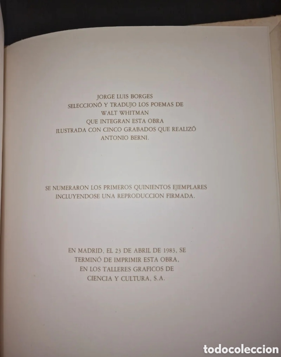 Libros: Hojas de Hierba - Walt Whitman - Foto 8
