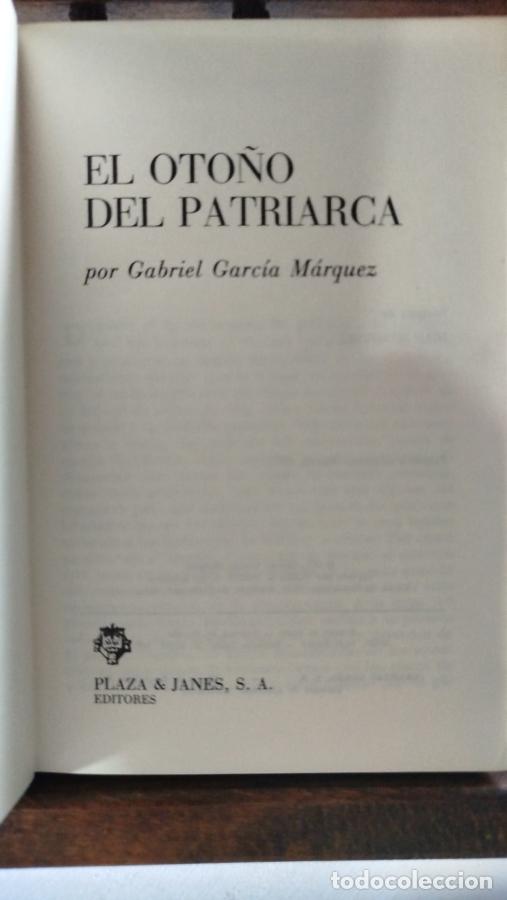 Libros: El oto&ntilde;o del patriarca - Garc&iacute;a M&aacute;rquez, Gabriel - Foto 1