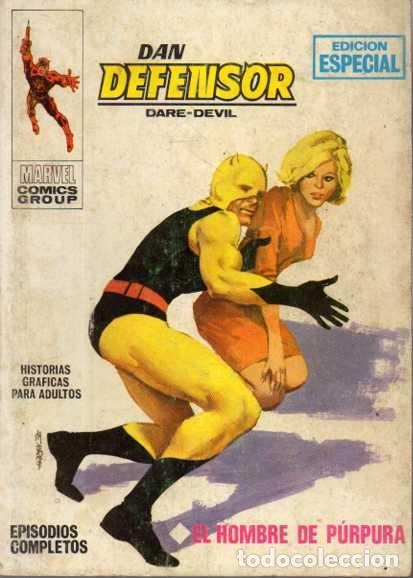 Libros: DAN DEFENSOR. DARE-DEVIL. N&Uacute;MERO 2. EL HOMBRE DE P&Uacute;RPURA. - AN&Oacute;NIMO. - Foto 1