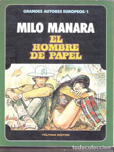 Libros: El hombre de papel - Milo Manara - Foto 1