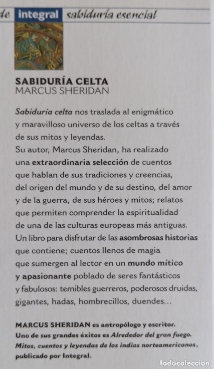 Libros: SABIDURIA CELTA - MARCUS SHERIDAN - Foto 2