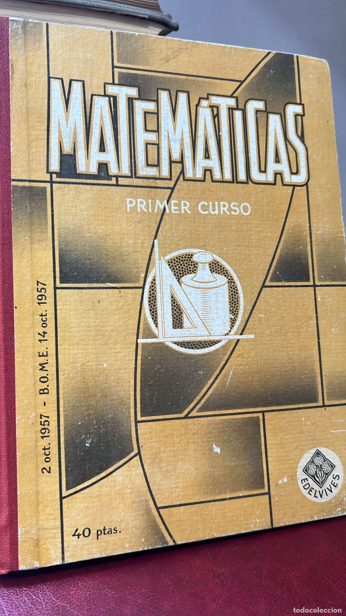 Libros: Matem&aacute;ticas primer curso - Foto 1