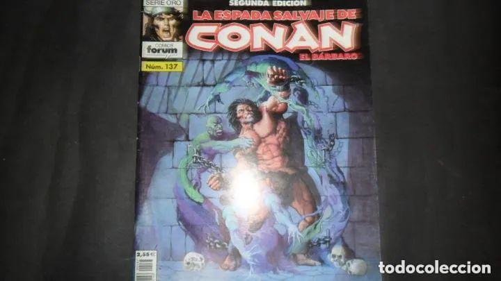 Libros: La espada salvaje de Conan, n&uacute;mero 137, Forum - Foto 1