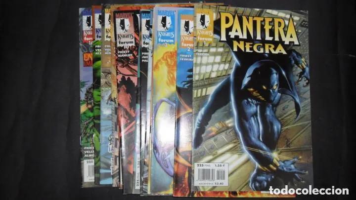 Libros: Pantera negra, Marvel knights forum, n&uacute;meros del 1 al 16 (completa) - Foto 1