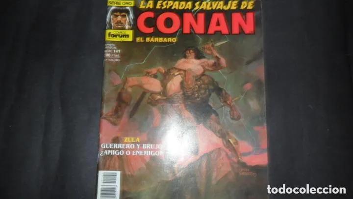 Libros: La espada salvaje de Conan, n&uacute;mero 141, Forum - Foto 1