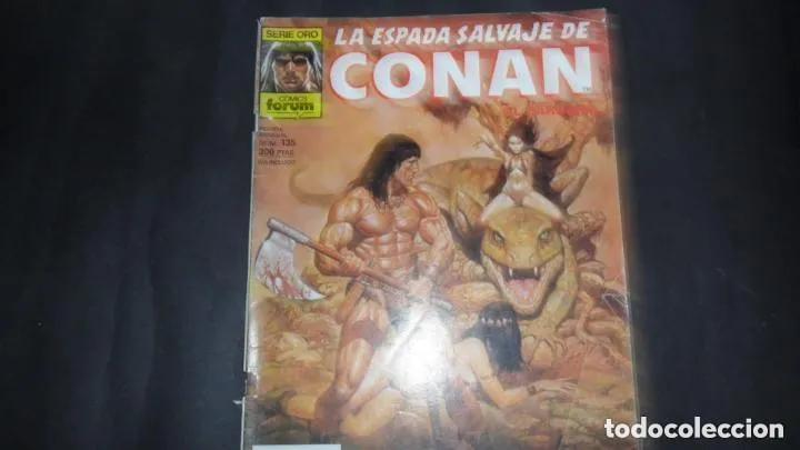 Libros: La espada salvaje de Conan, n&uacute;mero 135, Forum - Foto 3