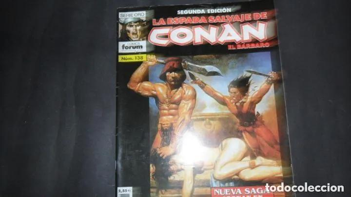 Libros: La espada salvaje de Conan, n&uacute;mero 138, Forum - Foto 1
