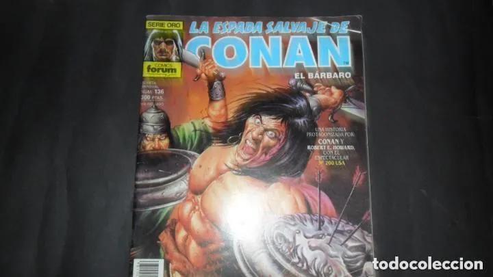 Libros: La espada salvaje de Conan, n&uacute;mero 136, Forum - Foto 1