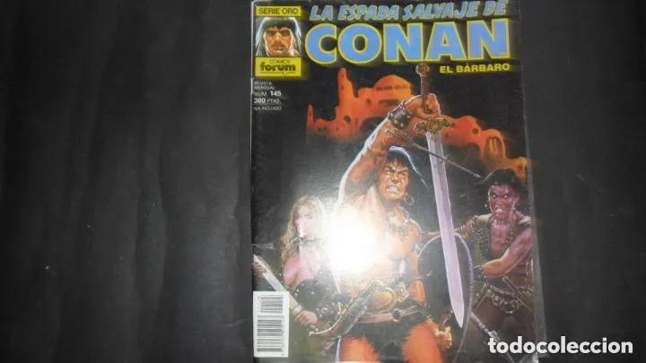 Libros: La espada salvaje de Conan, n&uacute;mero 145, Forum - Foto 1